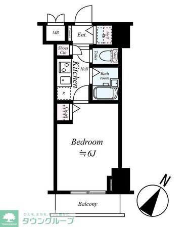 トーシンフェニックス初台弐番館の物件間取画像
